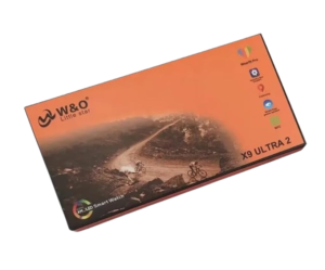 black ساعة ذكية x9 الترا 2 (برتقالي) ساعة ذكية x9 (برتقالي)