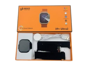 black ساعة ذكيةX9 بلس الترا باللون الأسود