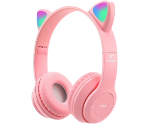 سماعات رأس P47m بلوتوث P47m كات (وردي)