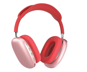 سماعة رأس بلوتوث لاسلكية P9 (أحمر)