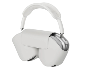 سماعات ابل اير بودز ماكس اللاسلكية فوق الاذن، فضي ابل ايربودز ماكس فضي